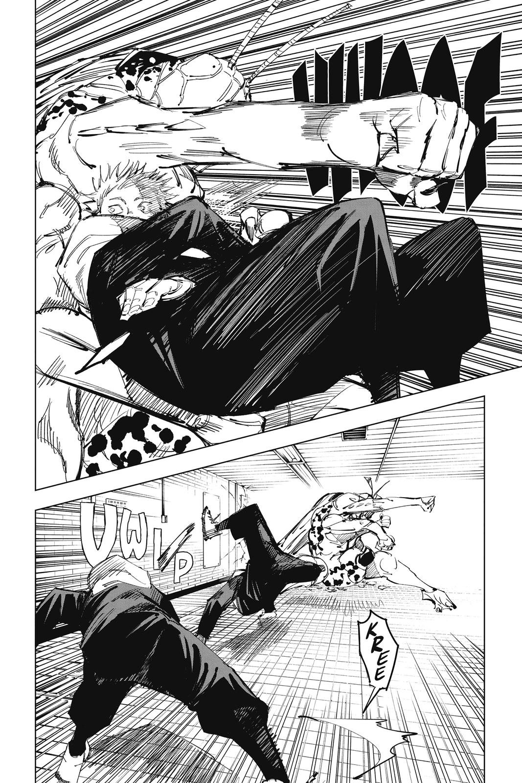 Jujutsu Kaisen Manga Chapter 87 page 4 - The Shibuya Incident, Part 5 scene