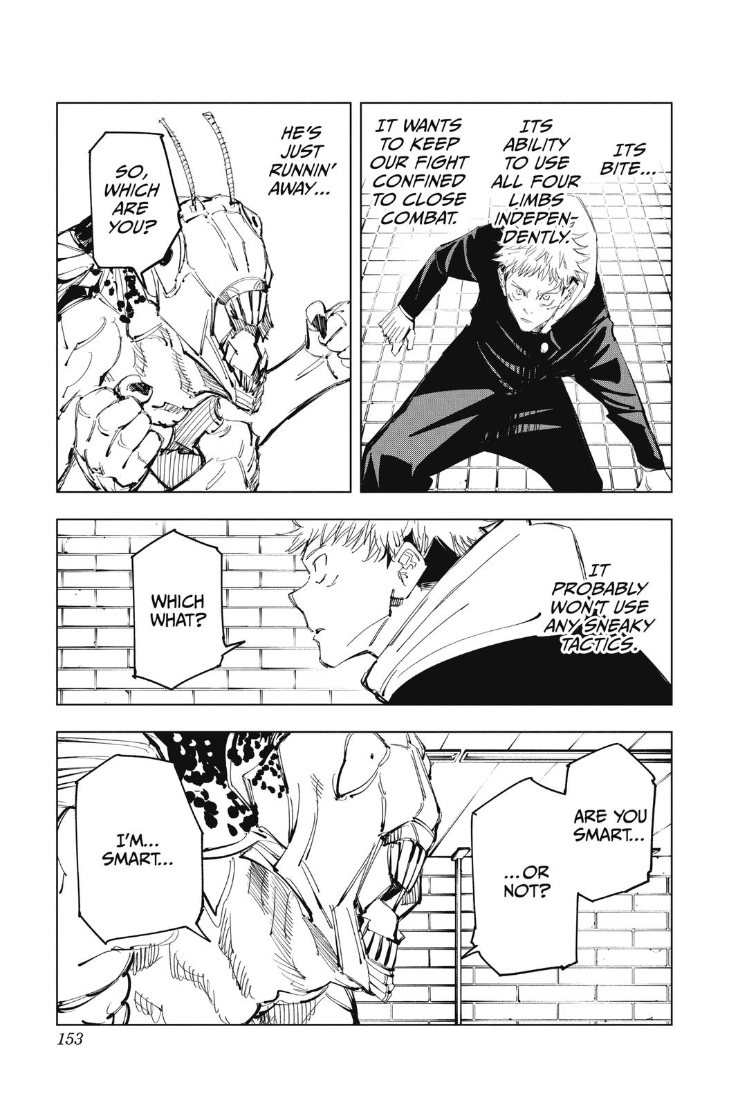 Jujutsu Kaisen Manga Chapter 87 page 5 - The Shibuya Incident, Part 5 scene