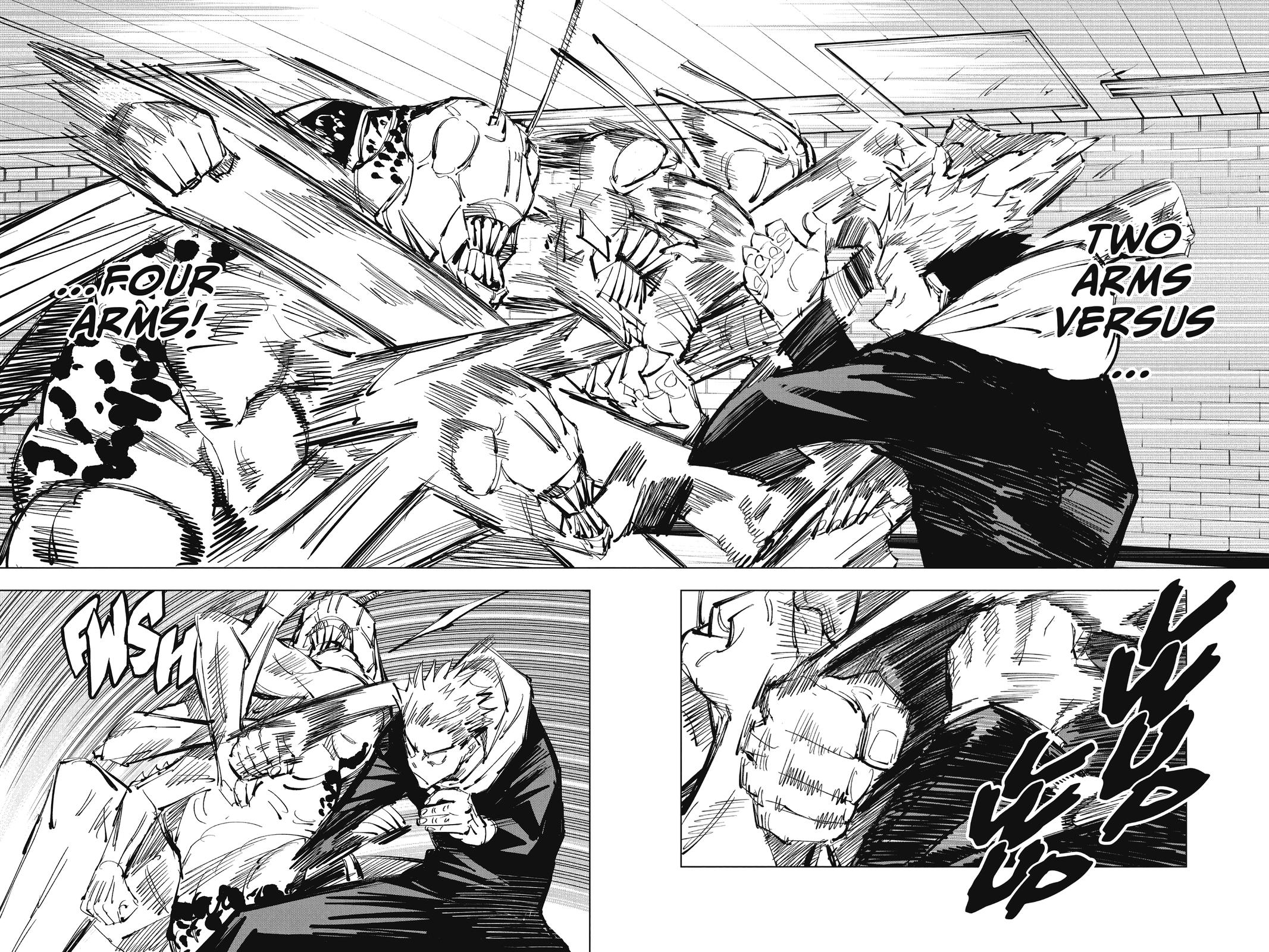 Jujutsu Kaisen Manga Chapter 87 page 8 - The Shibuya Incident, Part 5 scene