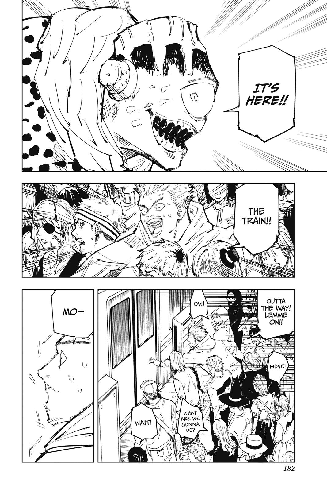 Jujutsu Kaisen Manga Chapter 88 page 13 - The Shibuya Incident, Part 6 scene