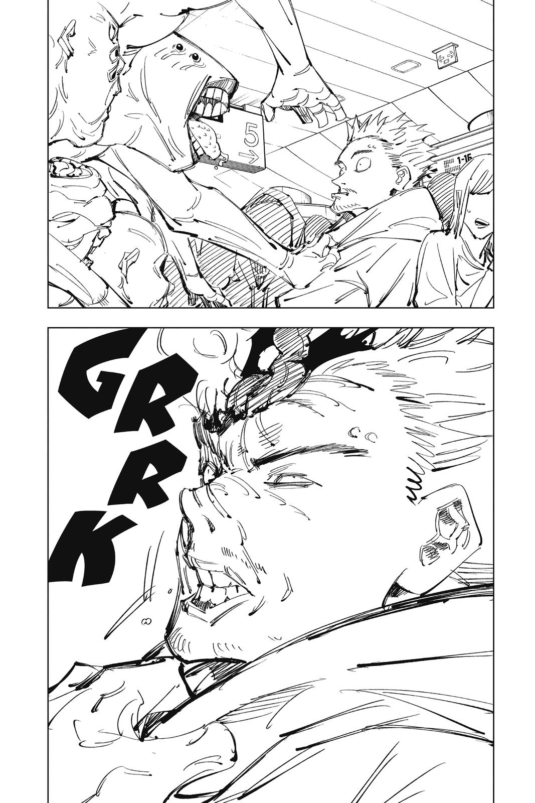 Jujutsu Kaisen Manga Chapter 88 page 15 - The Shibuya Incident, Part 6 scene