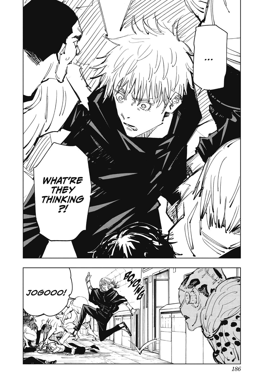 Jujutsu Kaisen Manga Chapter 88 page 17 - The Shibuya Incident, Part 6 scene