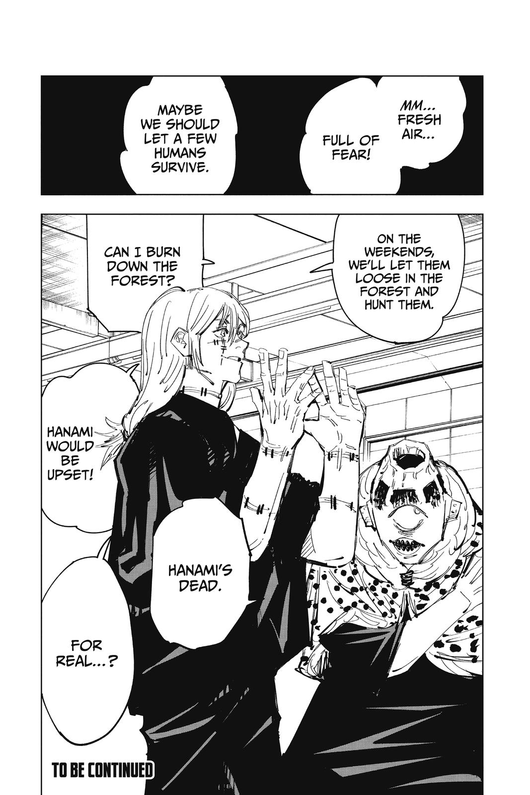 Jujutsu Kaisen Manga Chapter 88 page 18 - The Shibuya Incident, Part 6 scene