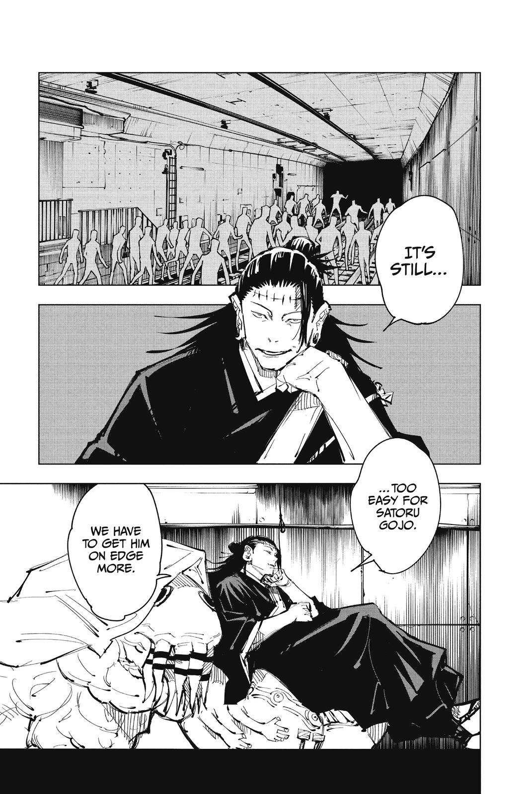 Jujutsu Kaisen Manga Chapter 88 page 7 - The Shibuya Incident, Part 6 scene