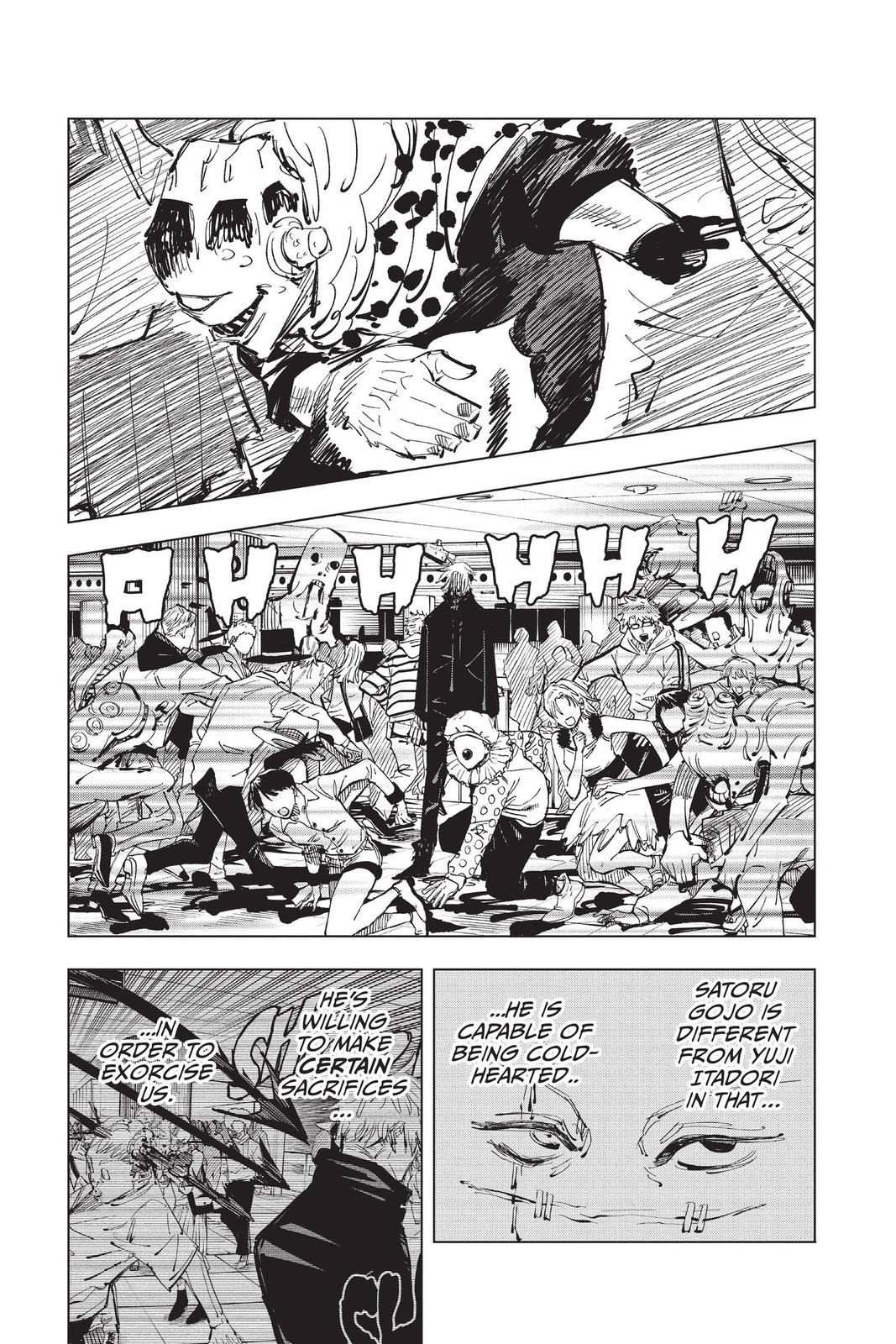 Jujutsu Kaisen Manga Chapter 89 page 16 - The Shibuya Incident, Part 7 scene