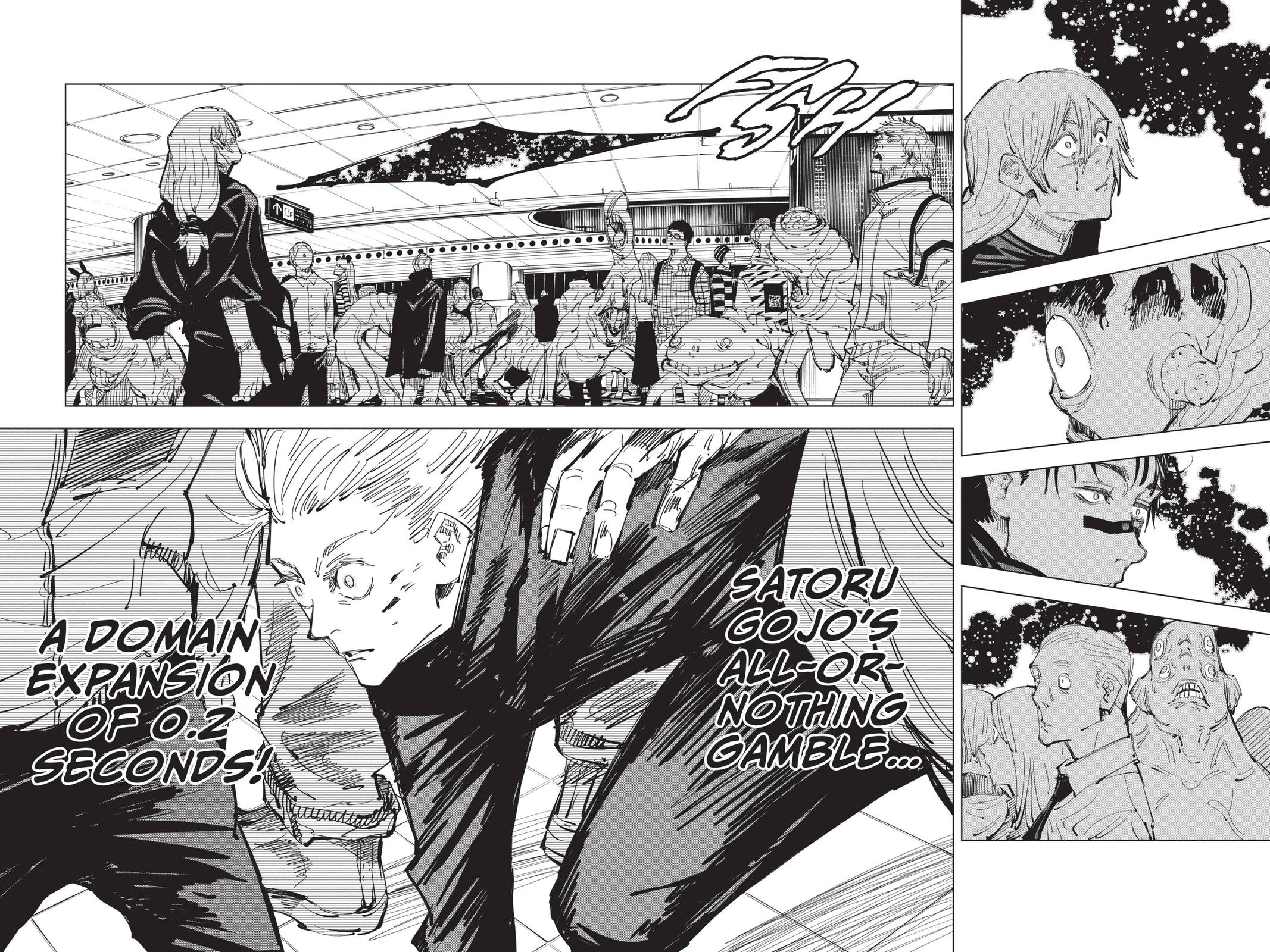 Jujutsu Kaisen Manga Chapter 89 page 20 - The Shibuya Incident, Part 7 scene