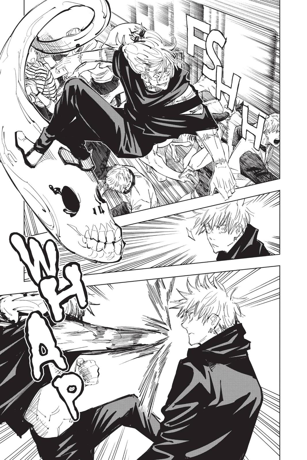 Jujutsu Kaisen Manga Chapter 89 page 9 - The Shibuya Incident, Part 7 scene