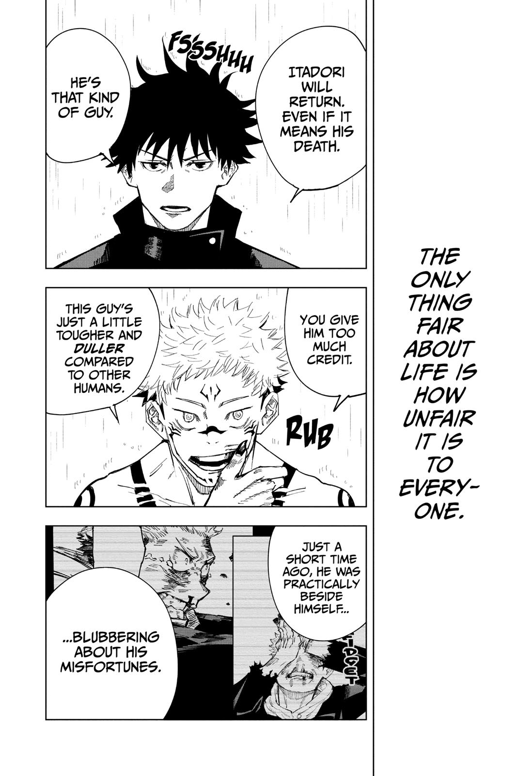 Jujutsu Kaisen Manga Chapter 9 page 2 - Fearsome Womb, Part 4 scene