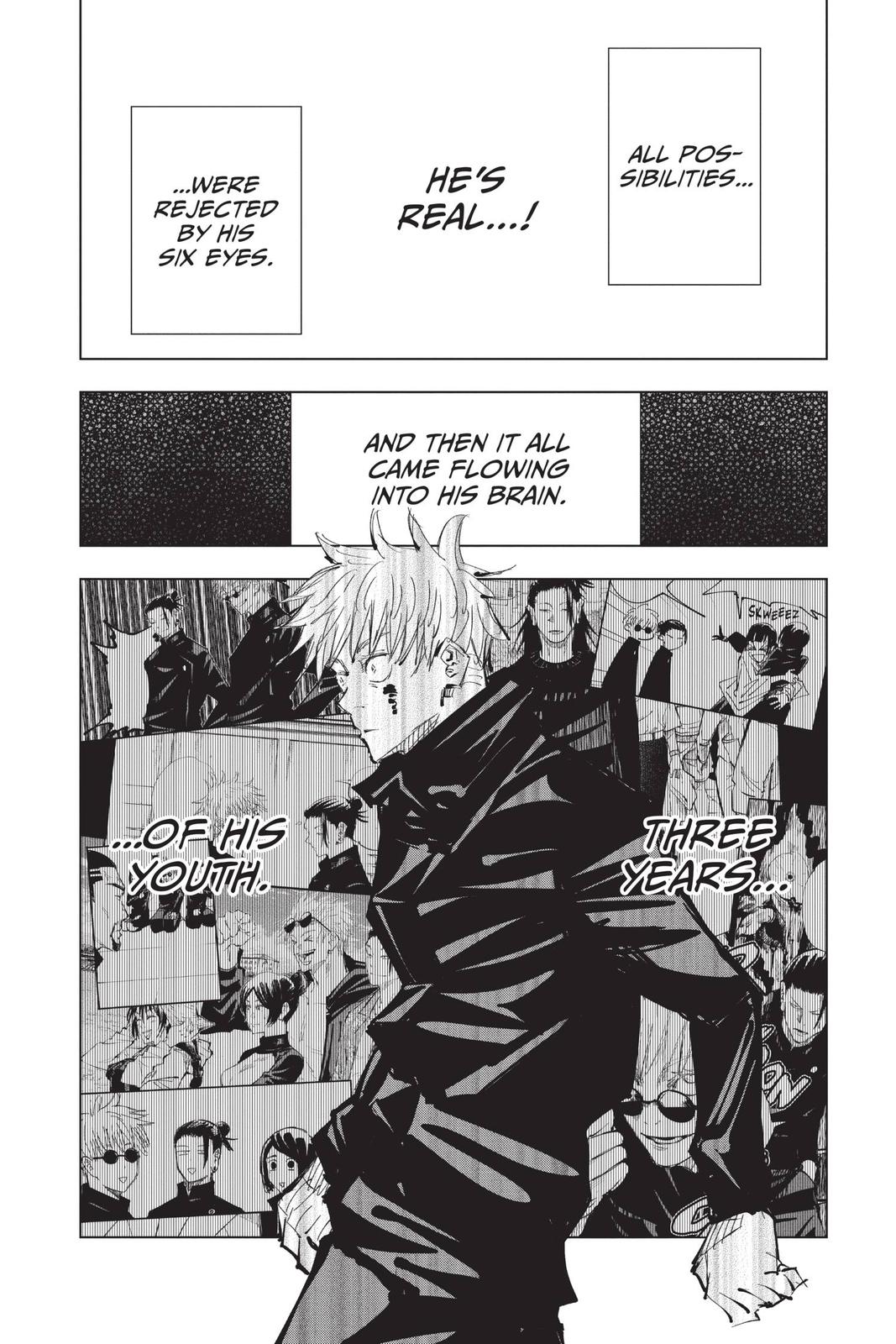 Jujutsu Kaisen Manga Chapter 90 page 10 - The Shibuya Incident, Part 8 scene