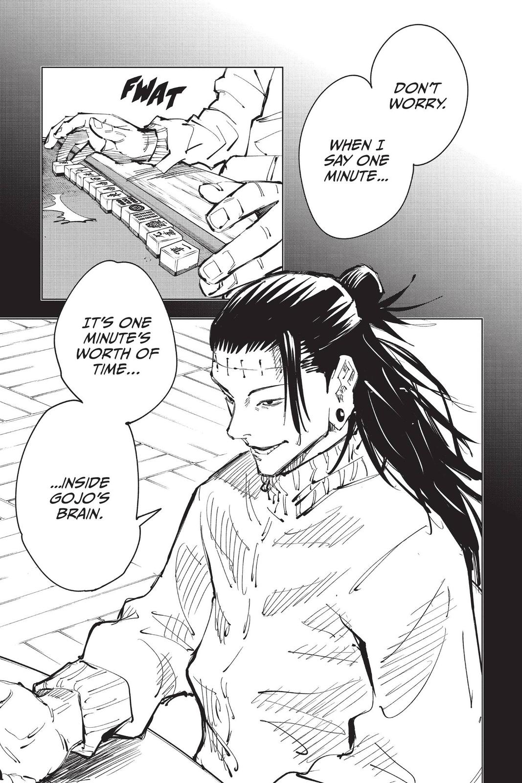 Jujutsu Kaisen Manga Chapter 90 page 11 - The Shibuya Incident, Part 8 scene