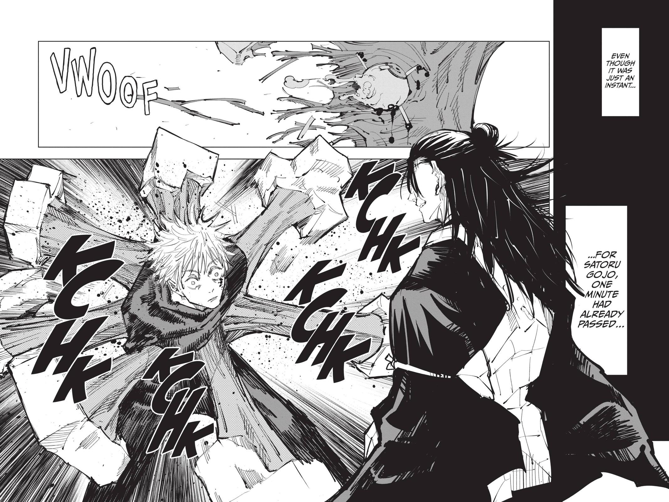 Jujutsu Kaisen Manga Chapter 90 page 12 - The Shibuya Incident, Part 8 scene