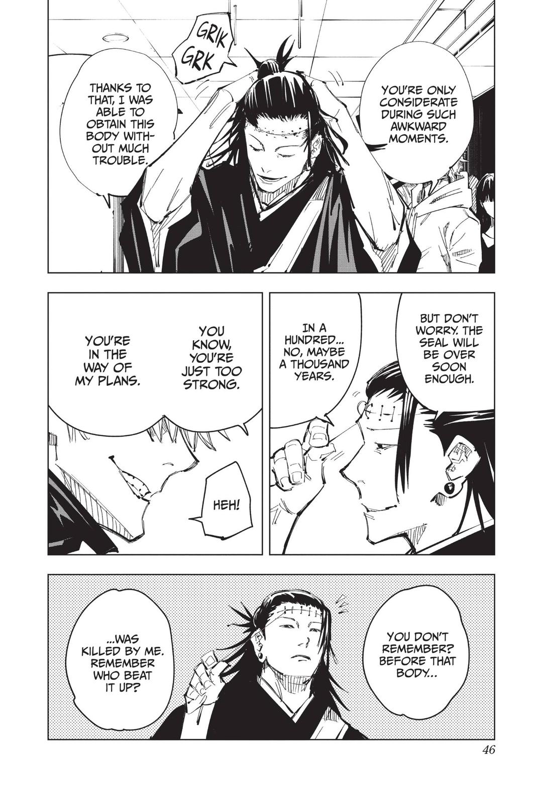 Jujutsu Kaisen Manga Chapter 90 page 17 - The Shibuya Incident, Part 8 scene