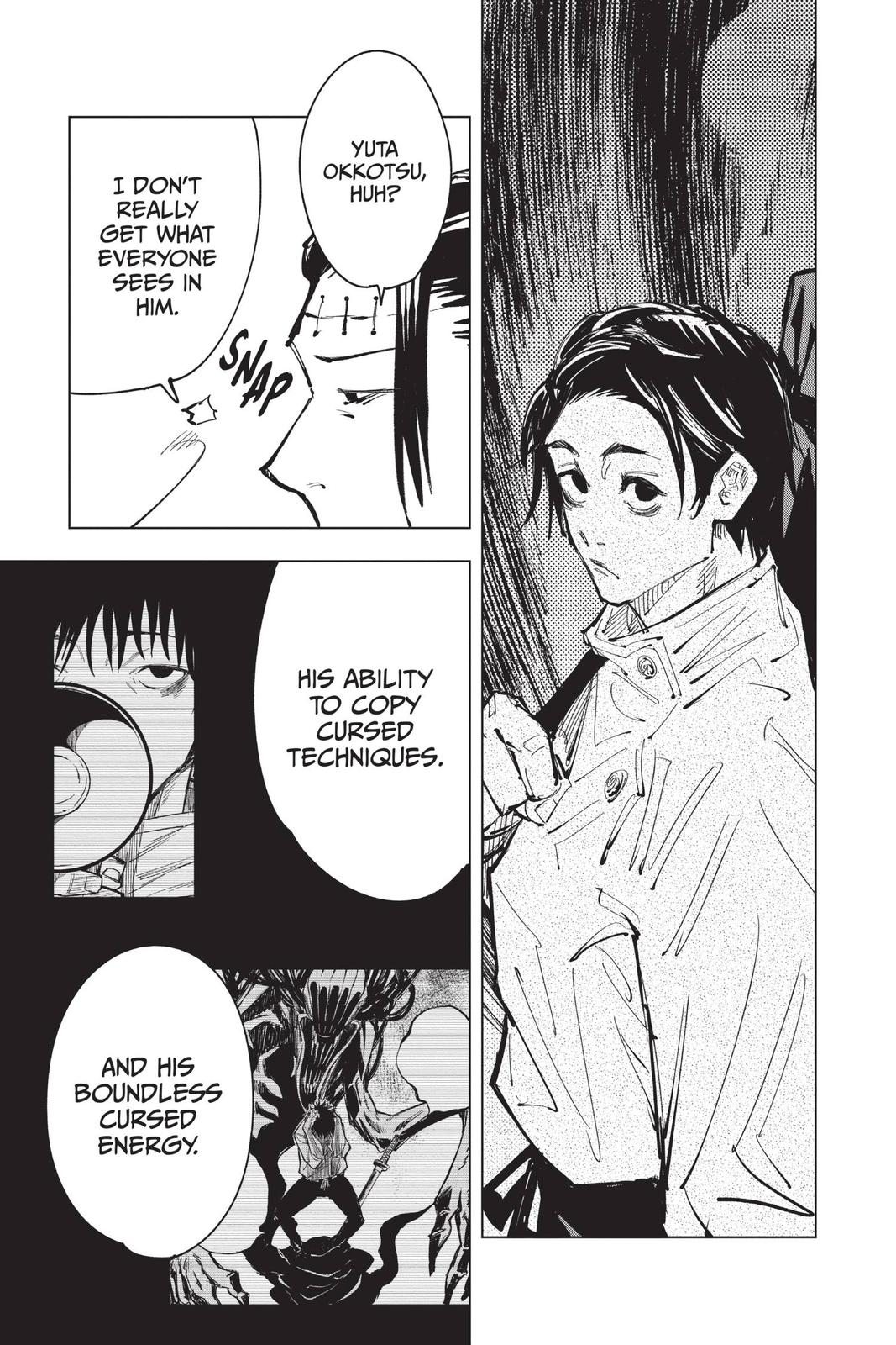 Jujutsu Kaisen Manga Chapter 90 page 18 - The Shibuya Incident, Part 8 scene