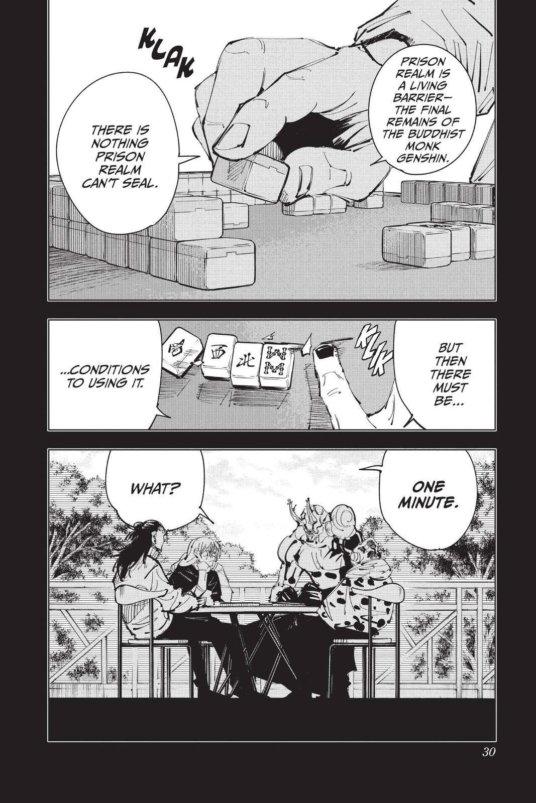 Jujutsu Kaisen Manga Chapter 90 page 2 - The Shibuya Incident, Part 8 scene