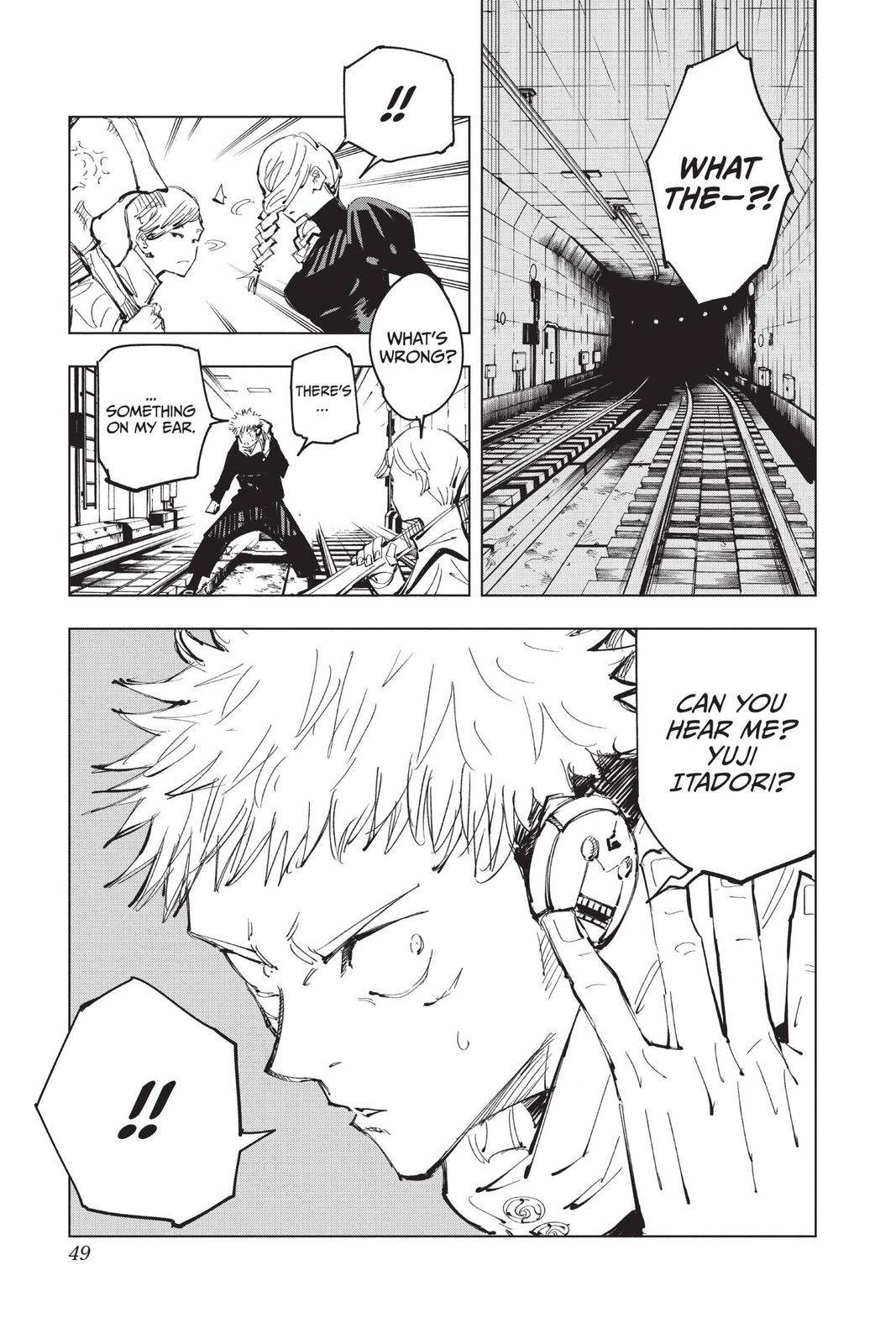 Jujutsu Kaisen Manga Chapter 90 page 20 - The Shibuya Incident, Part 8 scene