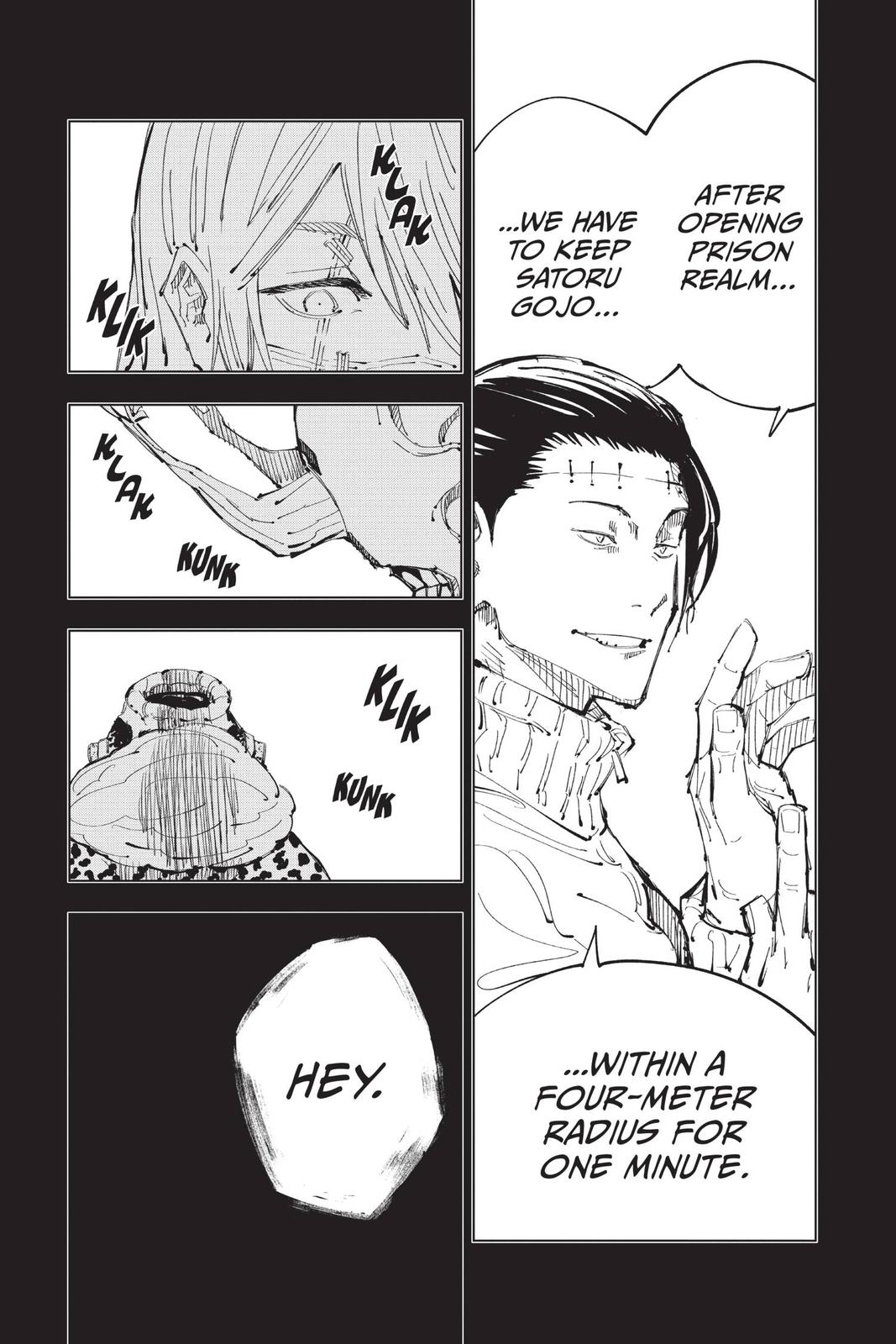 Jujutsu Kaisen Manga Chapter 90 page 3 - The Shibuya Incident, Part 8 scene