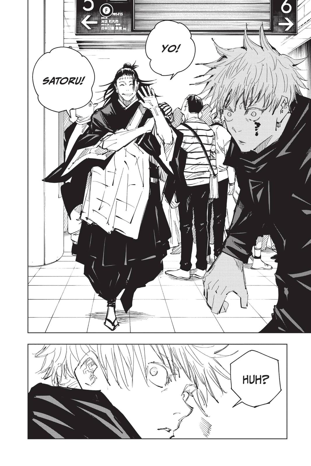 Jujutsu Kaisen Manga Chapter 90 page 8 - The Shibuya Incident, Part 8 scene