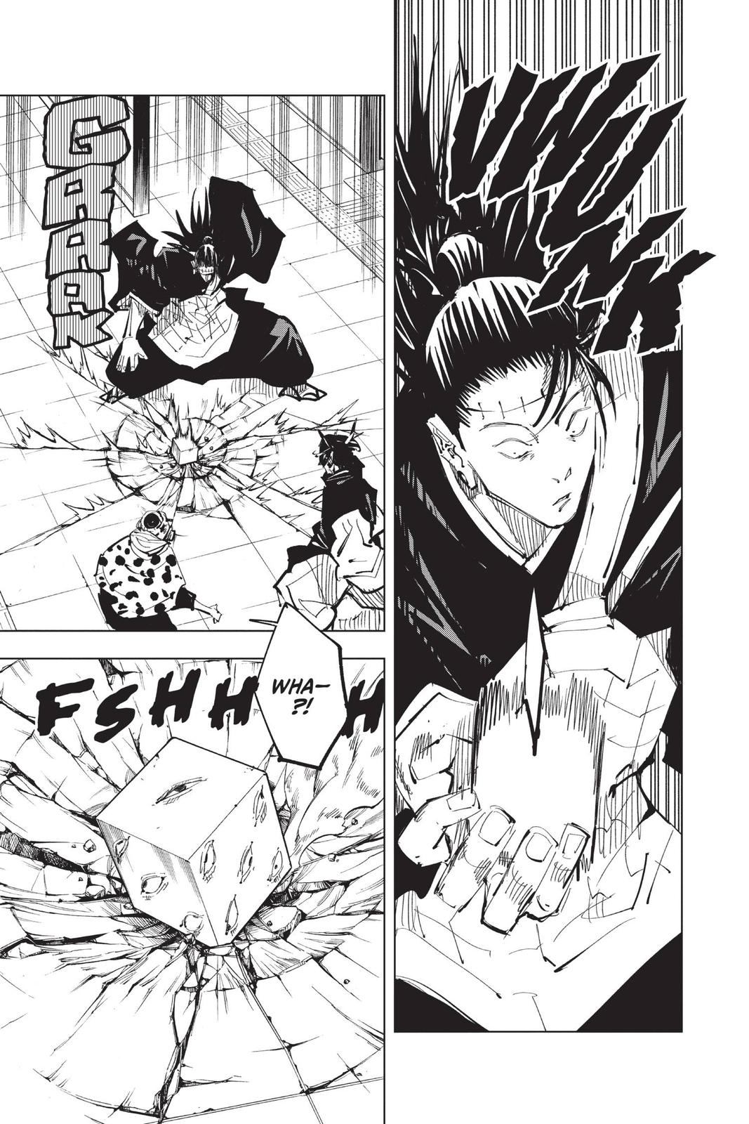 Jujutsu Kaisen Manga Chapter 91 page 17 - The Shibuya Incident, Part 9 scene
