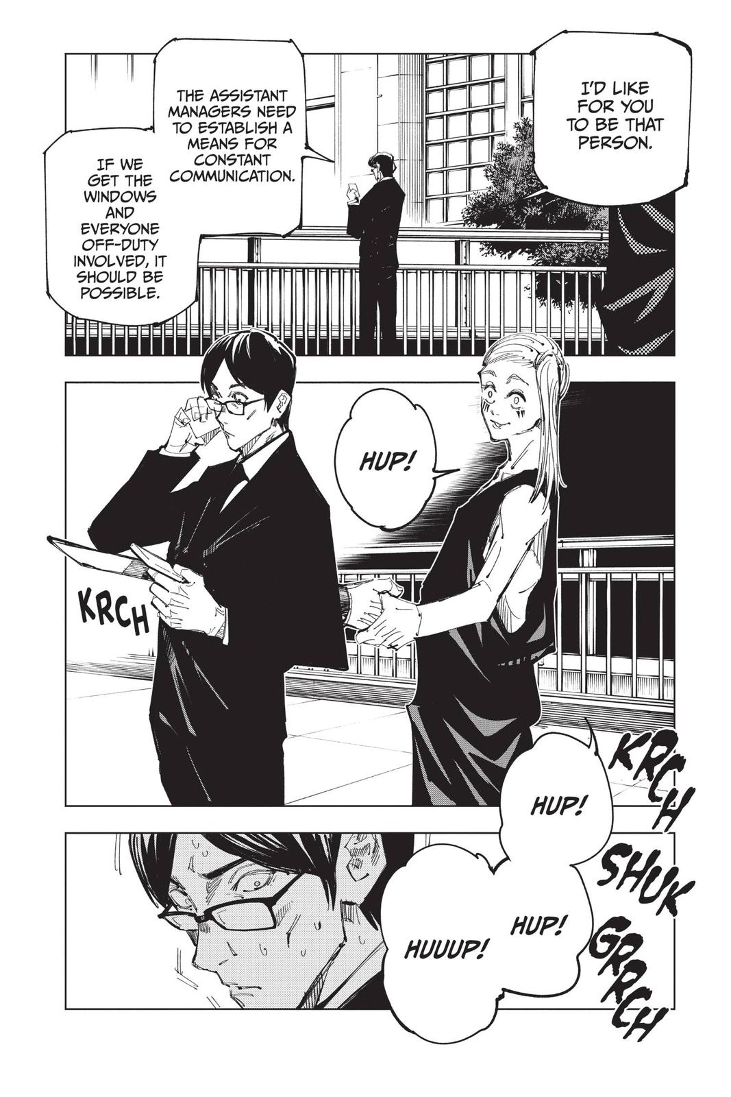 Jujutsu Kaisen Manga Chapter 92 page 4 - The Shibuya Incident, Part 10 scene