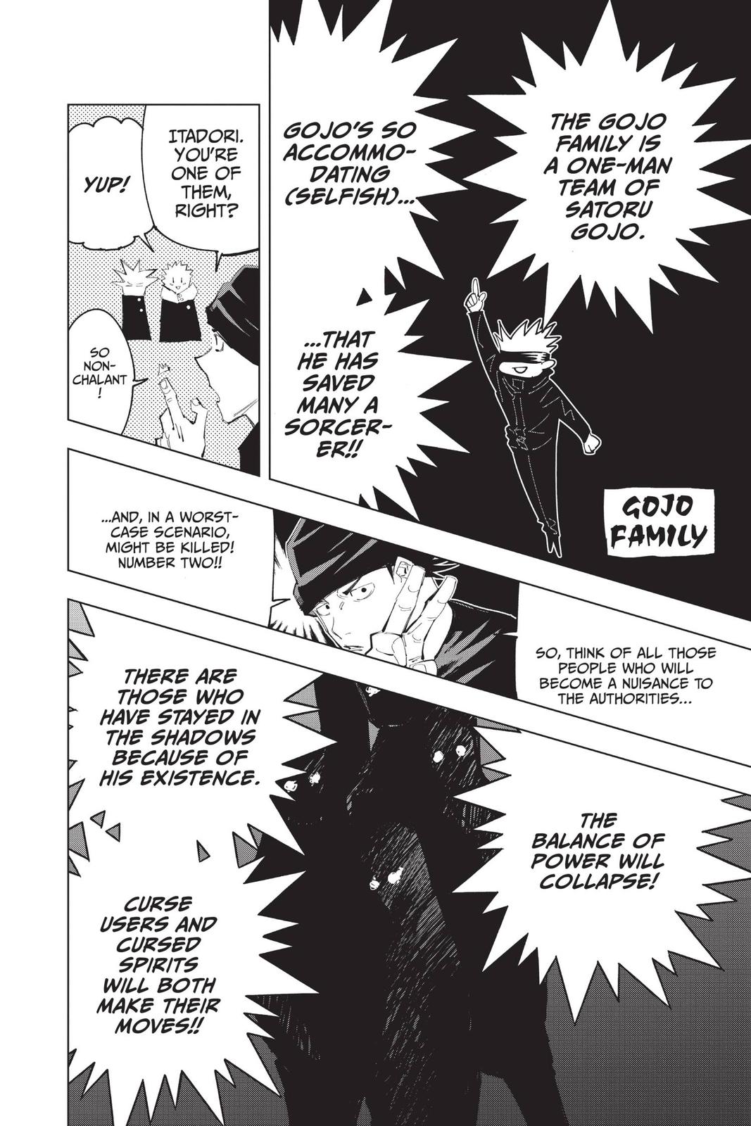 Jujutsu Kaisen Manga Chapter 93 page 14 - The Shibuya Incident, Part 11 scene