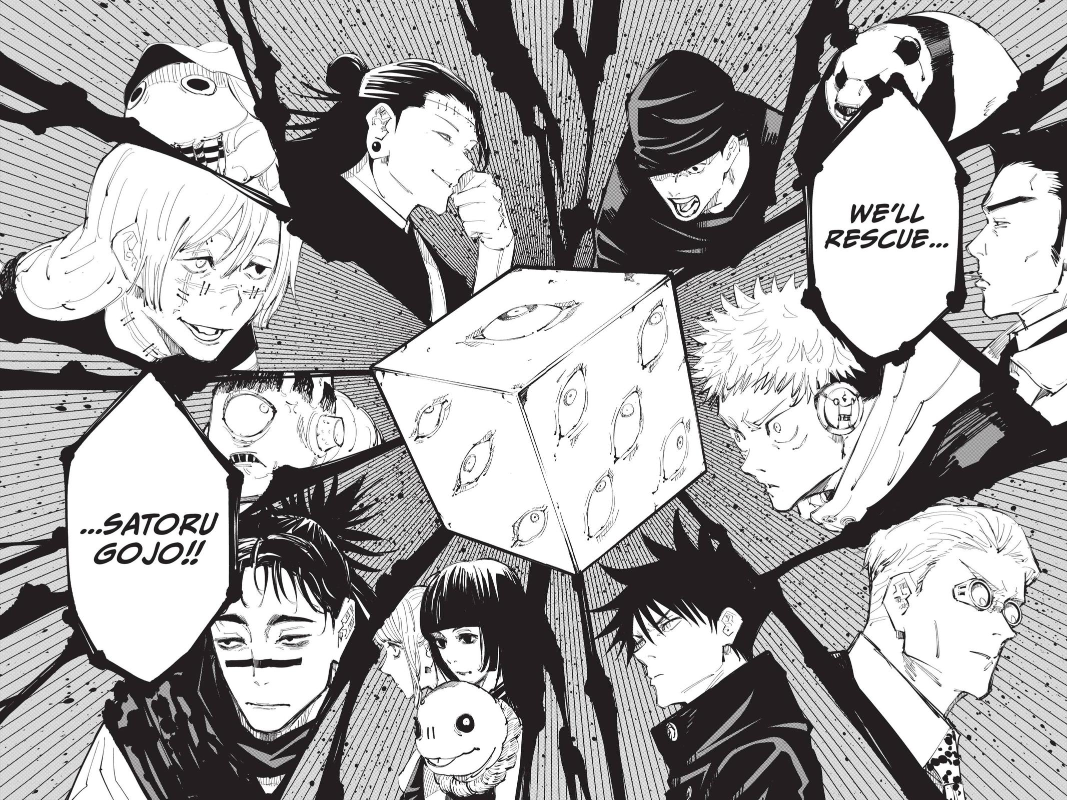 Jujutsu Kaisen Manga Chapter 93 page 16 - The Shibuya Incident, Part 11 scene