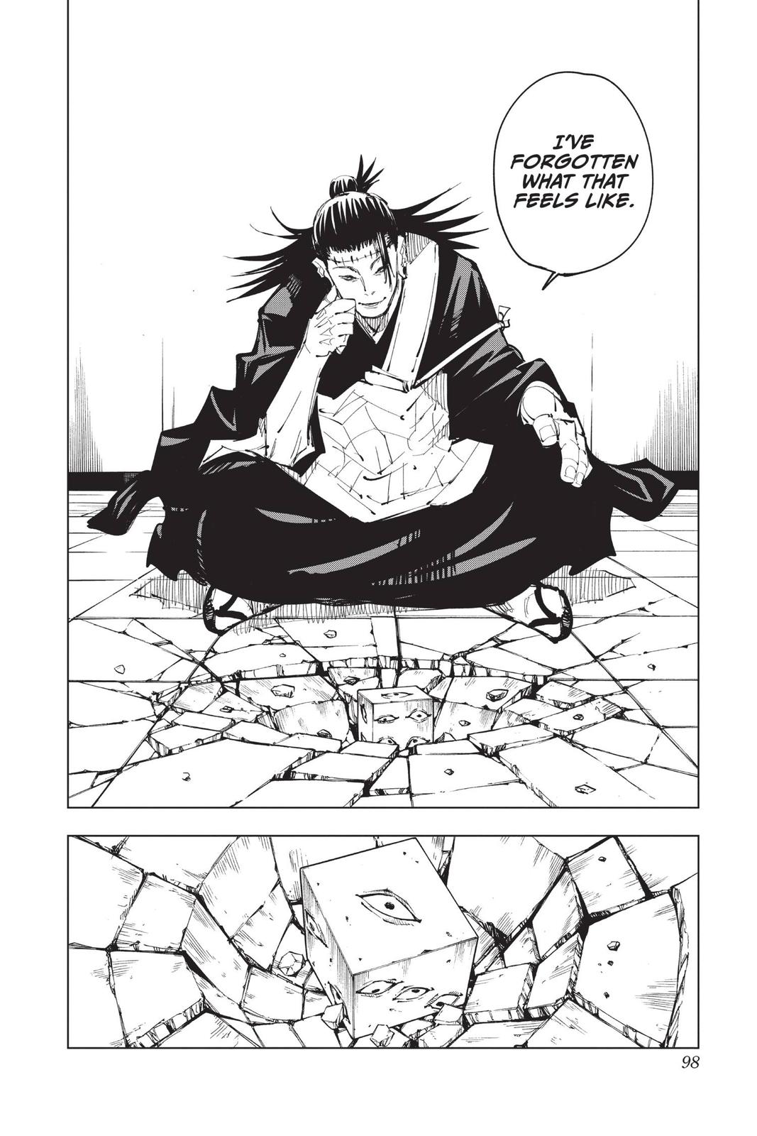 Jujutsu Kaisen Manga Chapter 93 page 8 - The Shibuya Incident, Part 11 scene