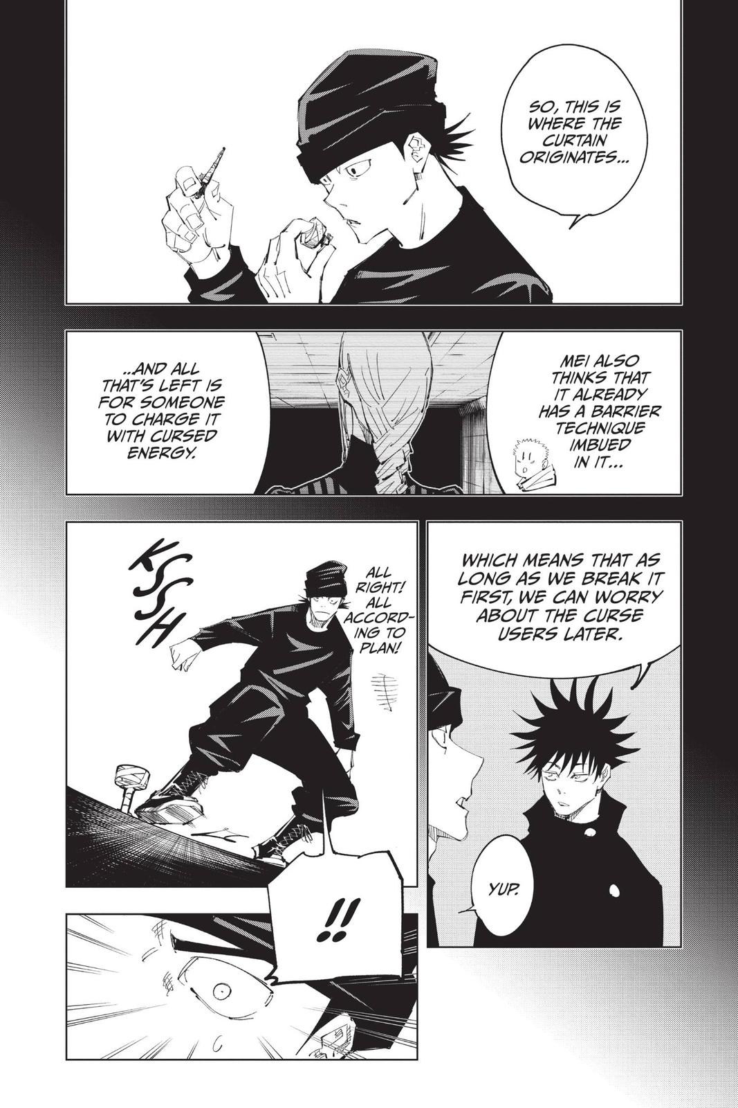 Jujutsu Kaisen Manga Chapter 94 page 10 - The Shibuya Incident, Part 12 scene