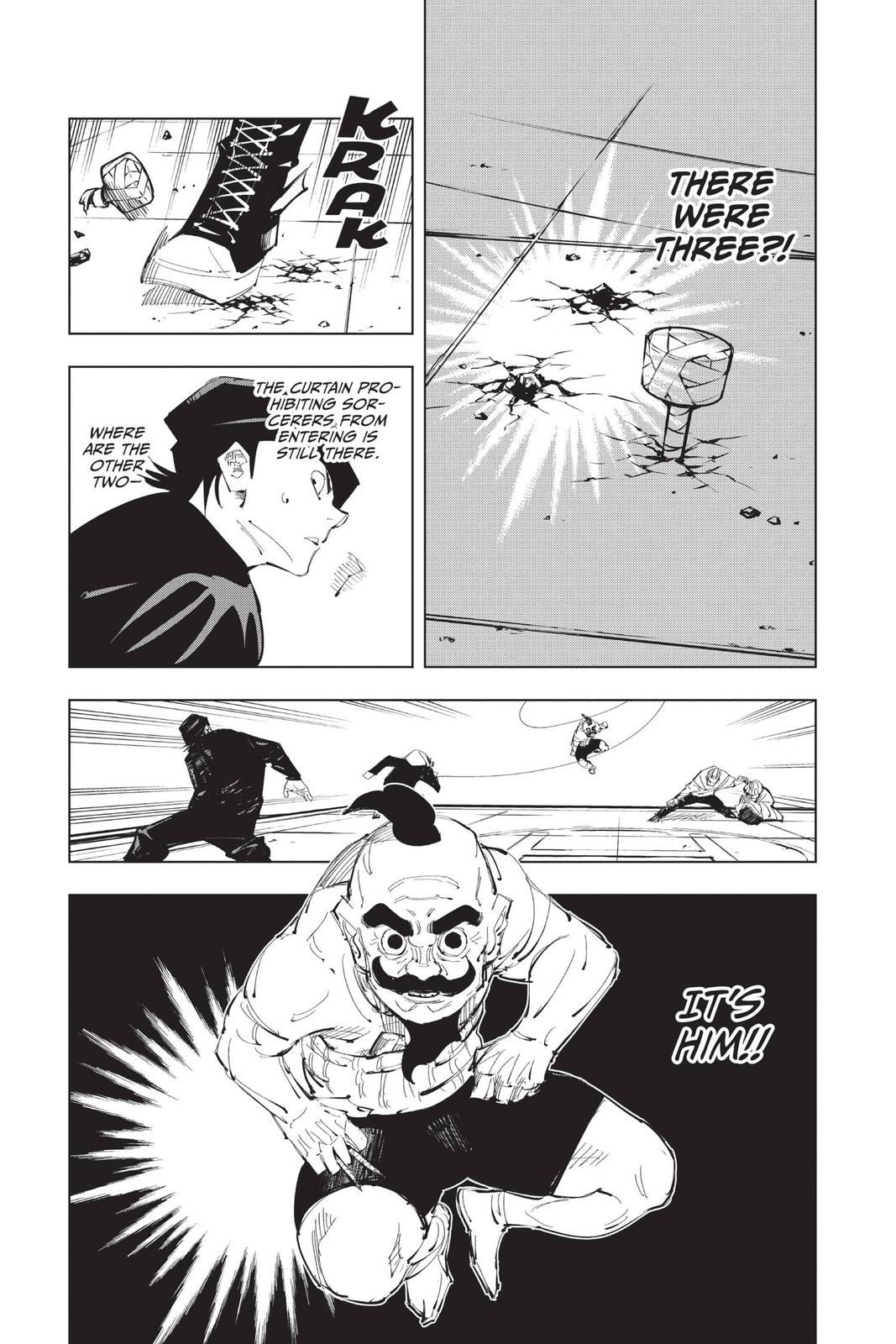 Jujutsu Kaisen Manga Chapter 94 page 11 - The Shibuya Incident, Part 12 scene