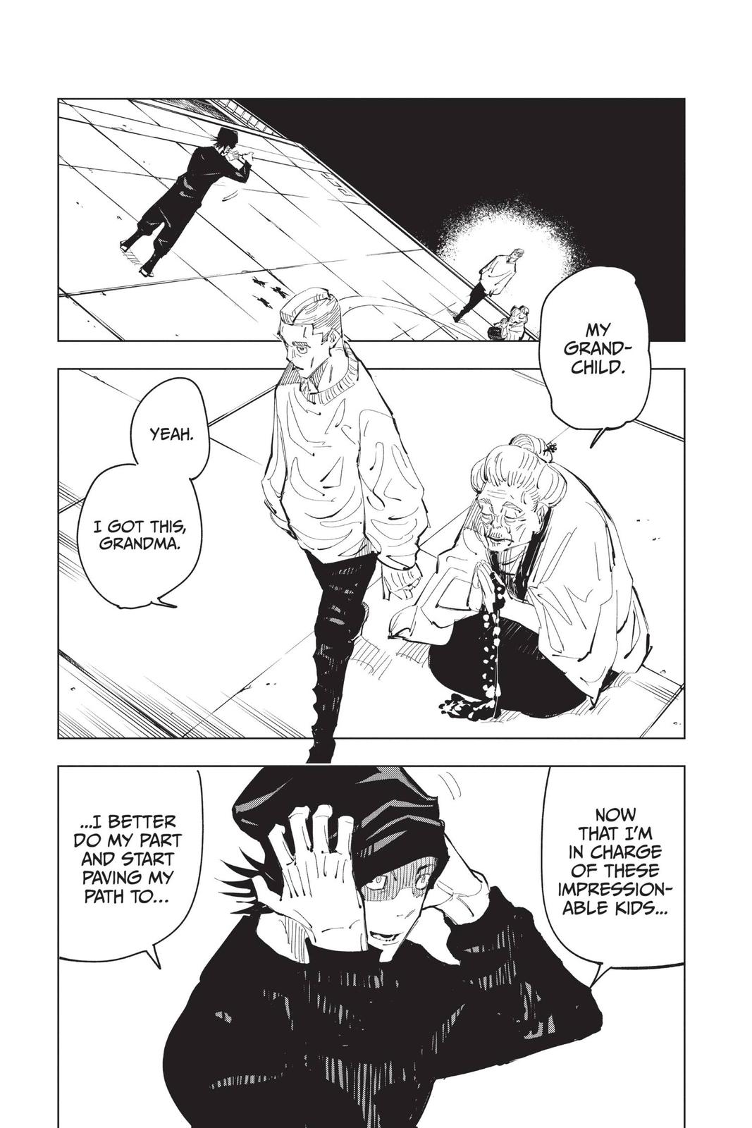 Jujutsu Kaisen Manga Chapter 94 page 15 - The Shibuya Incident, Part 12 scene