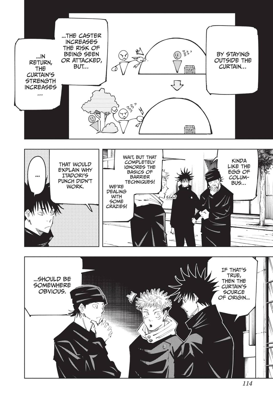 Jujutsu Kaisen Manga Chapter 94 page 4 - The Shibuya Incident, Part 12 scene