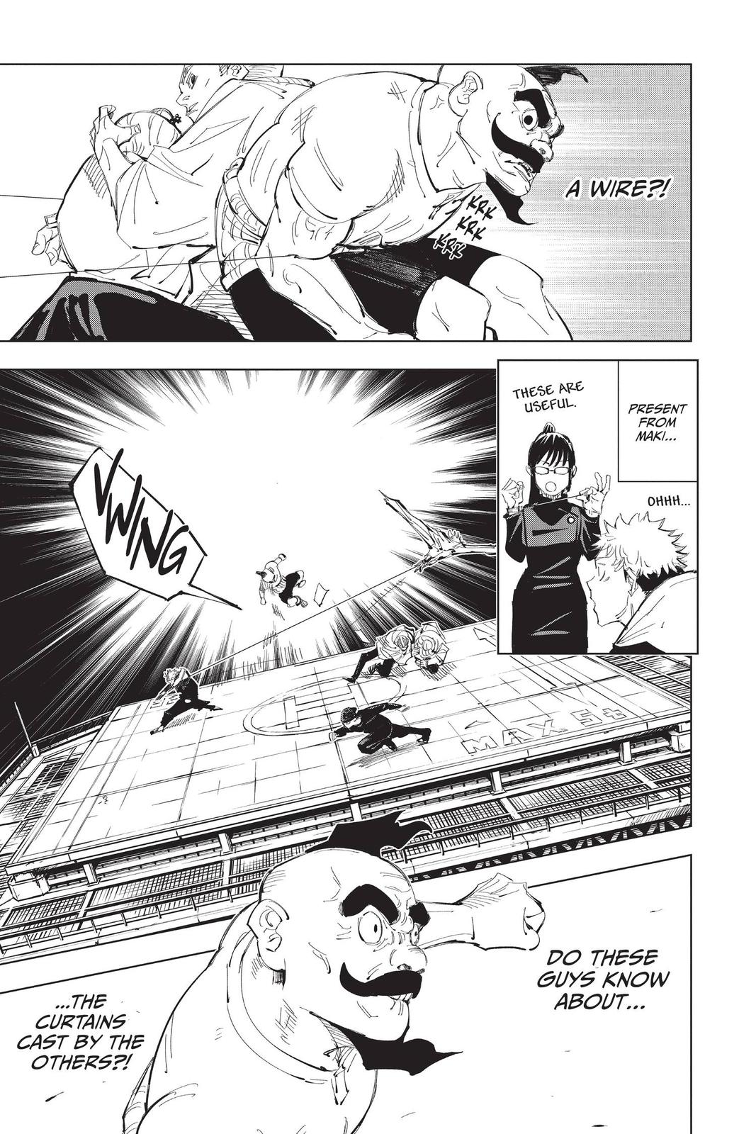 Jujutsu Kaisen Manga Chapter 94 page 9 - The Shibuya Incident, Part 12 scene