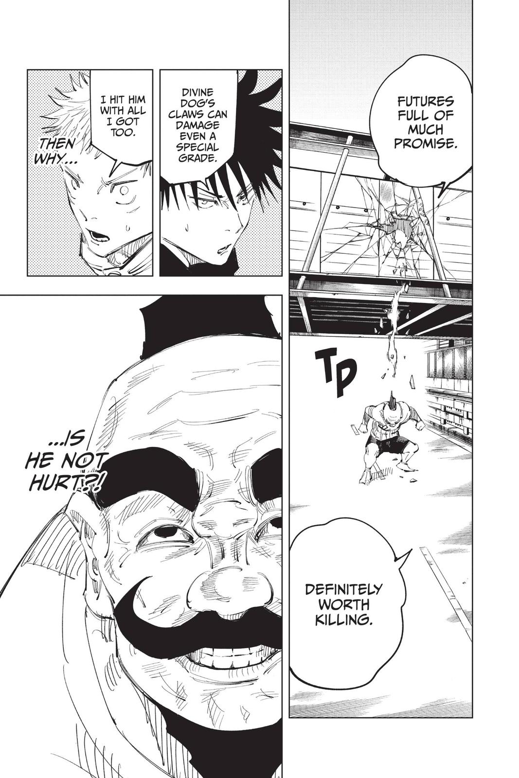 Jujutsu Kaisen Manga Chapter 95 page 13 - The Shibuya Incident, Part 13 scene