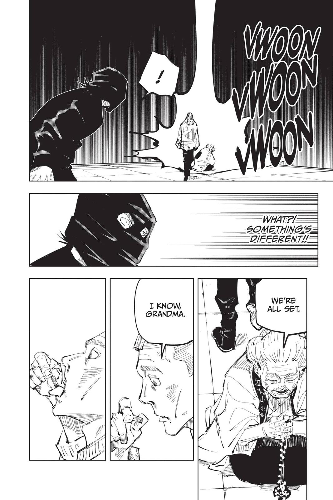 Jujutsu Kaisen Manga Chapter 95 page 16 - The Shibuya Incident, Part 13 scene