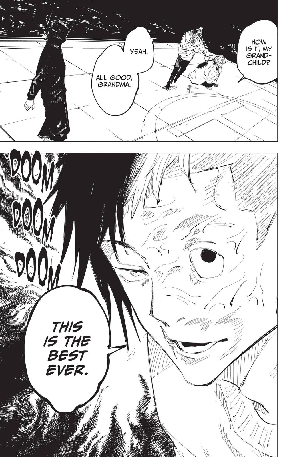 Jujutsu Kaisen Manga Chapter 95 page 19 - The Shibuya Incident, Part 13 scene