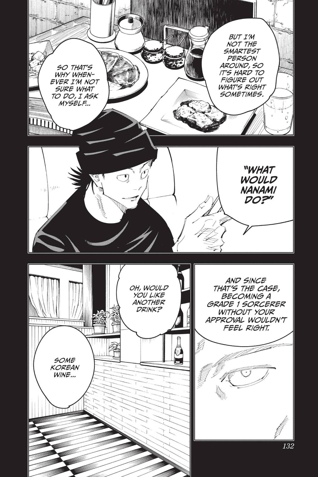Jujutsu Kaisen Manga Chapter 95 page 2 - The Shibuya Incident, Part 13 scene