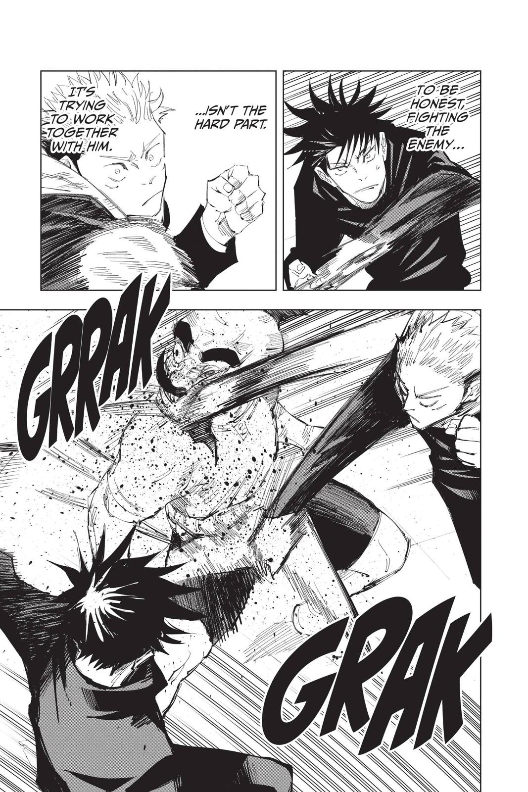 Jujutsu Kaisen Manga Chapter 95 page 9 - The Shibuya Incident, Part 13 scene