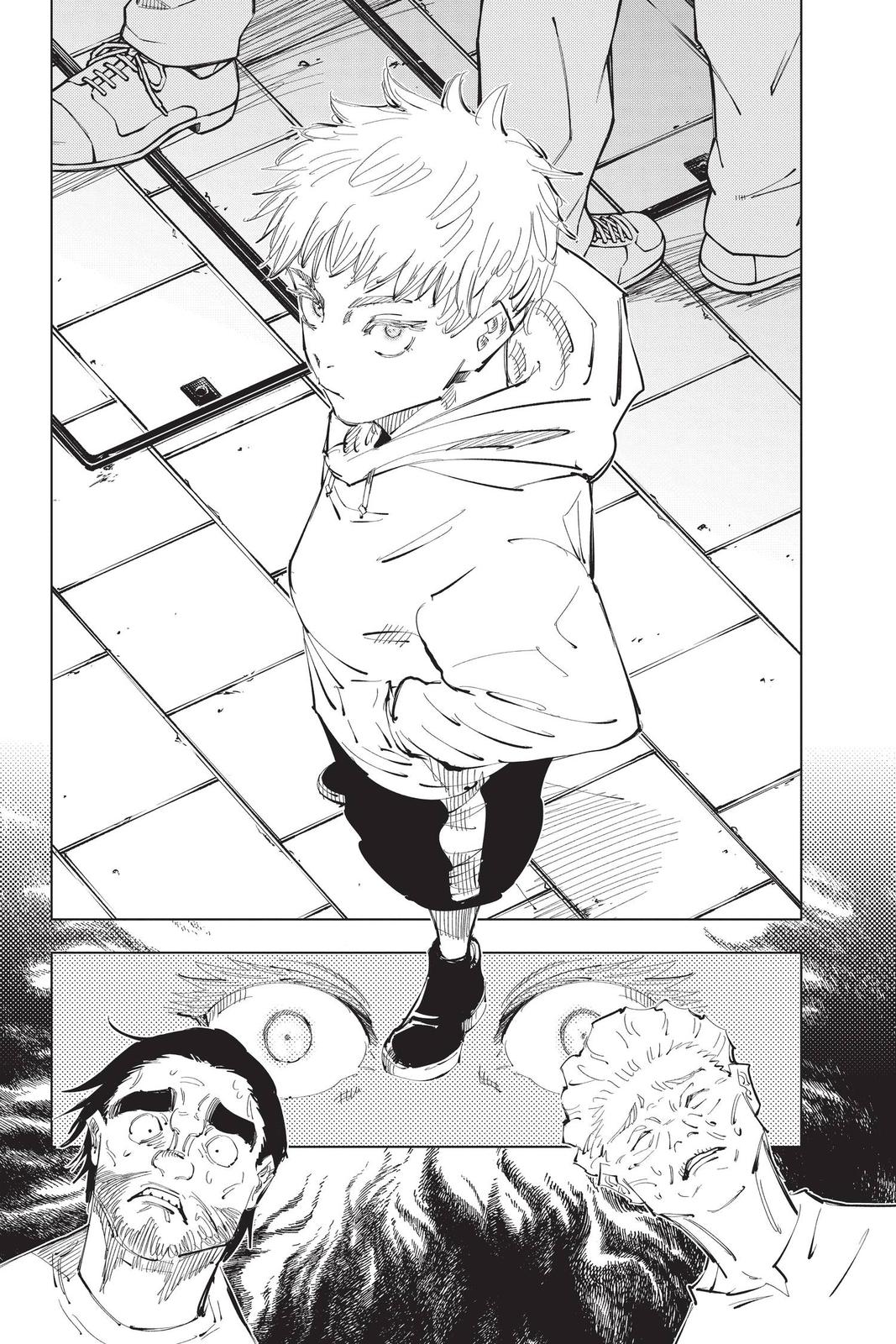 Jujutsu Kaisen Manga Chapter 96 page 10 - The Shibuya Incident, Part 14 scene