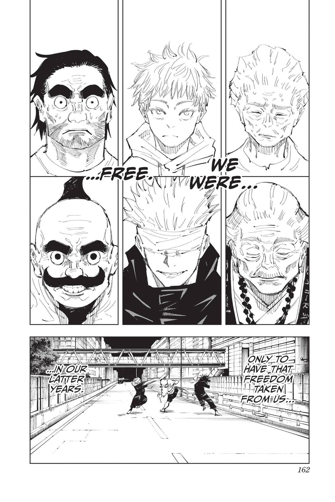 Jujutsu Kaisen Manga Chapter 96 page 12 - The Shibuya Incident, Part 14 scene
