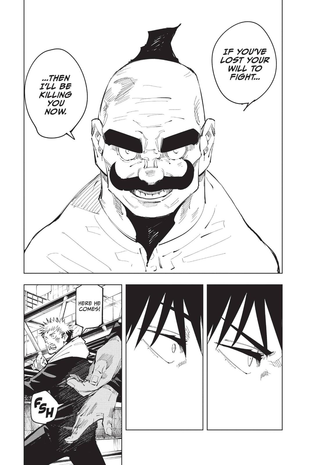 Jujutsu Kaisen Manga Chapter 96 page 17 - The Shibuya Incident, Part 14 scene