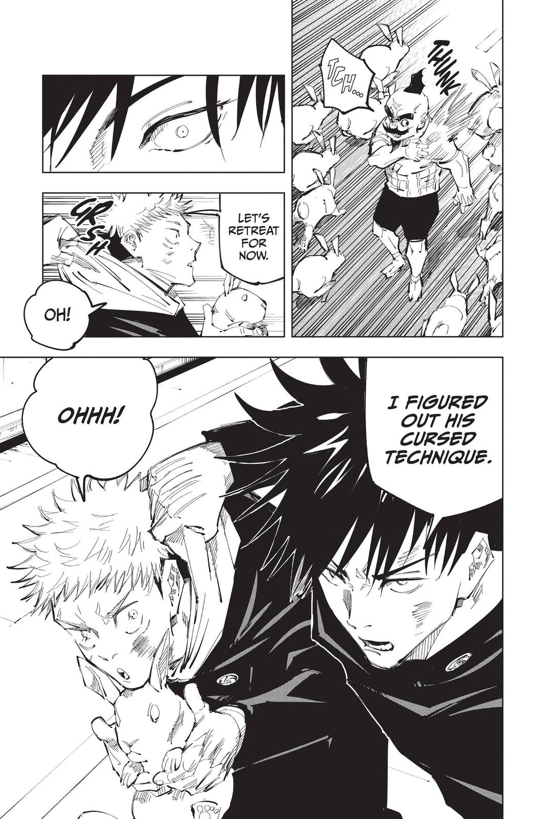 Jujutsu Kaisen Manga Chapter 96 page 19 - The Shibuya Incident, Part 14 scene