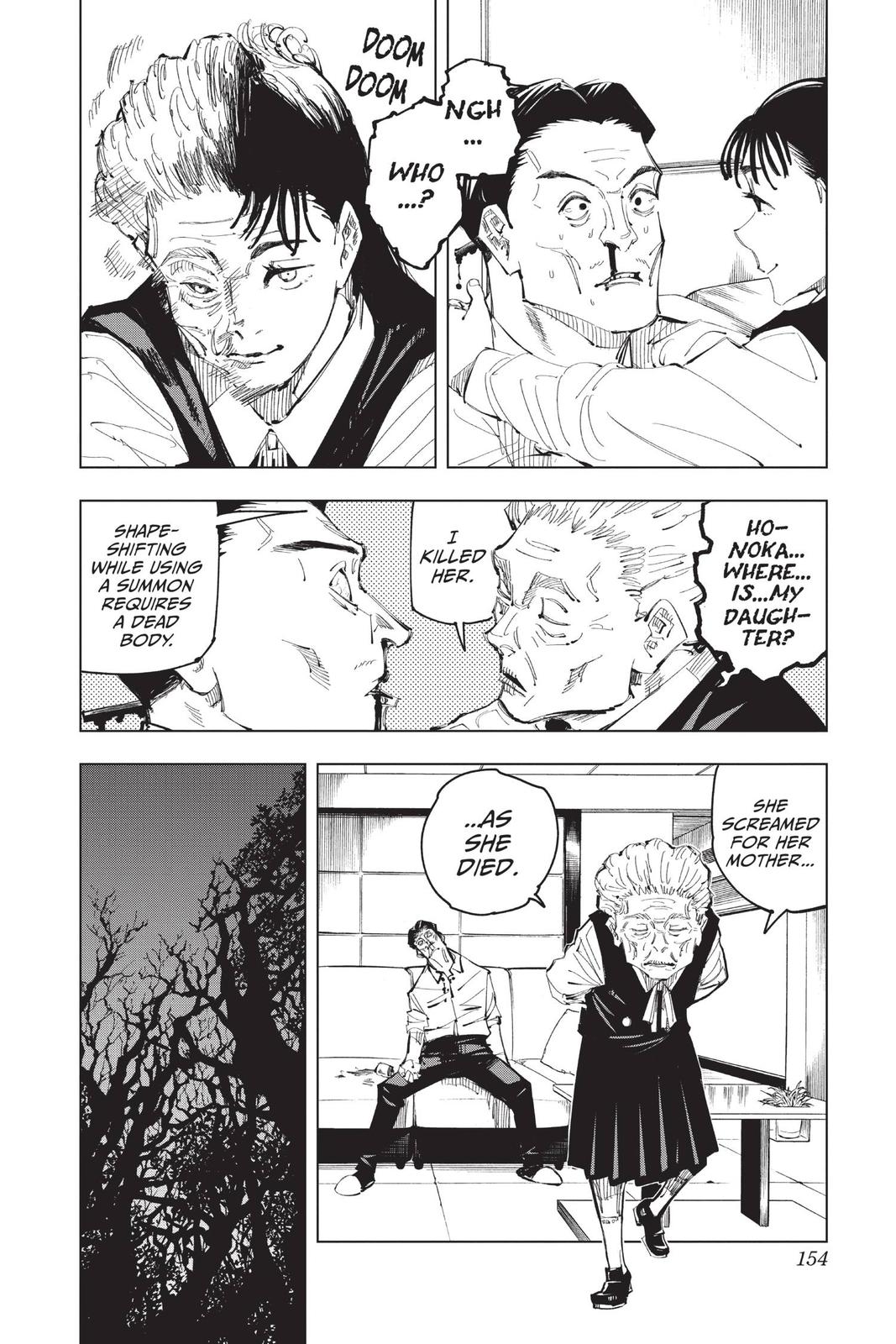 Jujutsu Kaisen Manga Chapter 96 page 4 - The Shibuya Incident, Part 14 scene