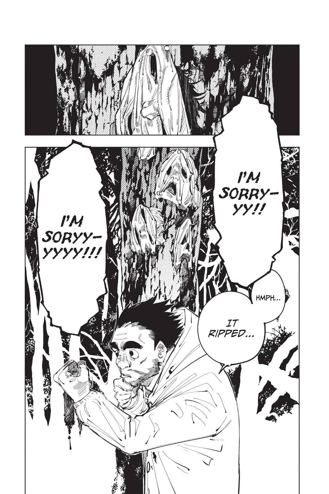 Jujutsu Kaisen Manga Chapter 96 page 5 - The Shibuya Incident, Part 14 scene