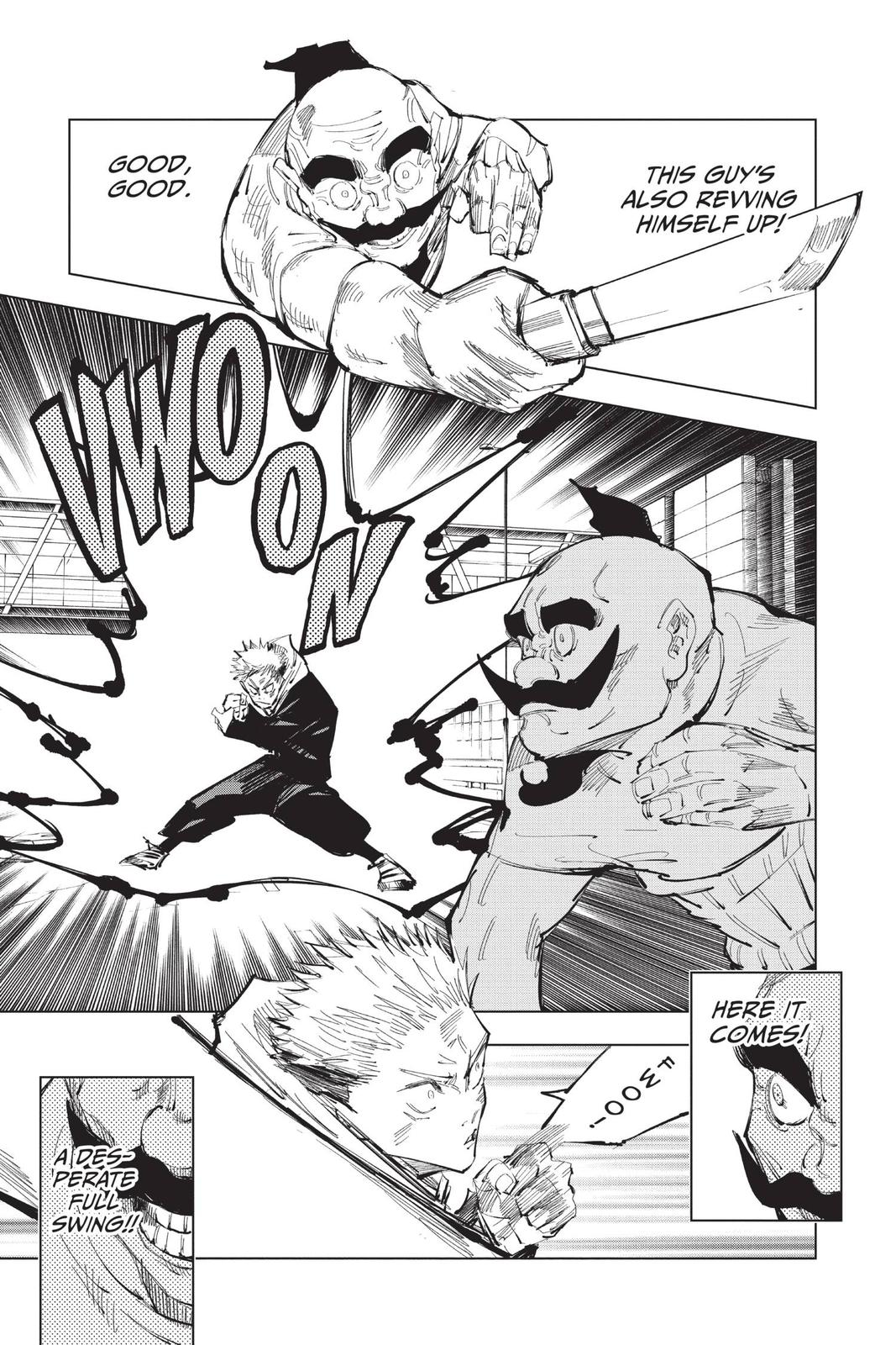 Jujutsu Kaisen Manga Chapter 97 page 10 - The Shibuya Incident, Part 15 scene
