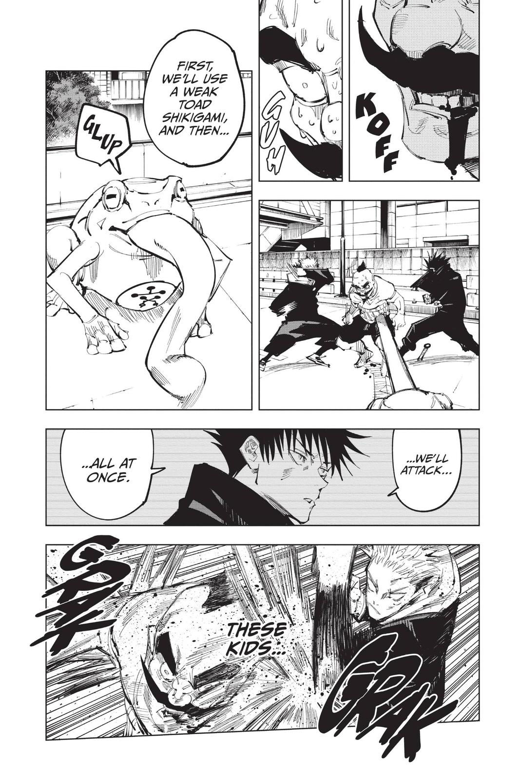 Jujutsu Kaisen Manga Chapter 97 page 15 - The Shibuya Incident, Part 15 scene
