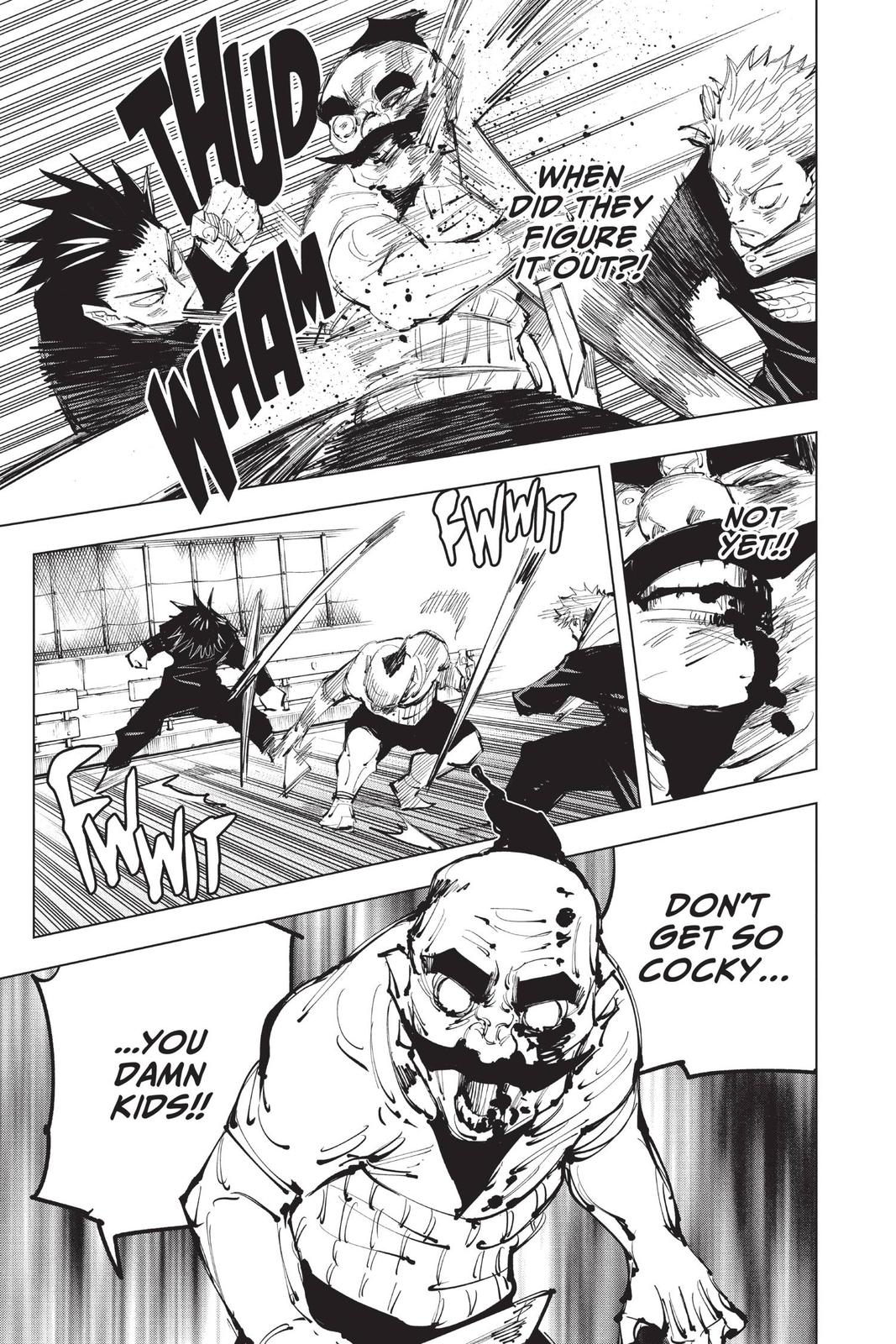Jujutsu Kaisen Manga Chapter 97 page 16 - The Shibuya Incident, Part 15 scene