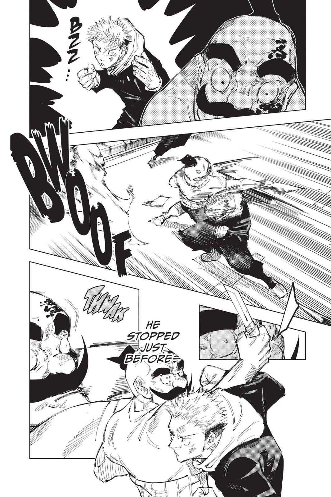 Jujutsu Kaisen Manga Chapter 97 page 17 - The Shibuya Incident, Part 15 scene