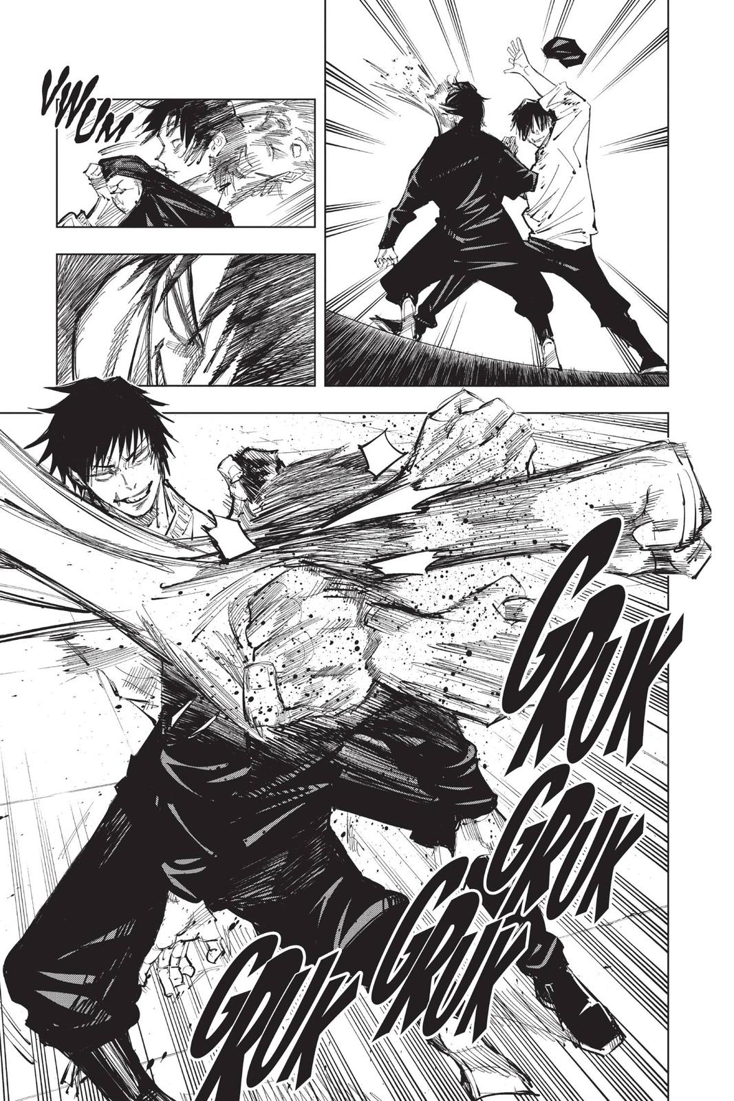 Jujutsu Kaisen Manga Chapter 97 page 3 - The Shibuya Incident, Part 15 scene