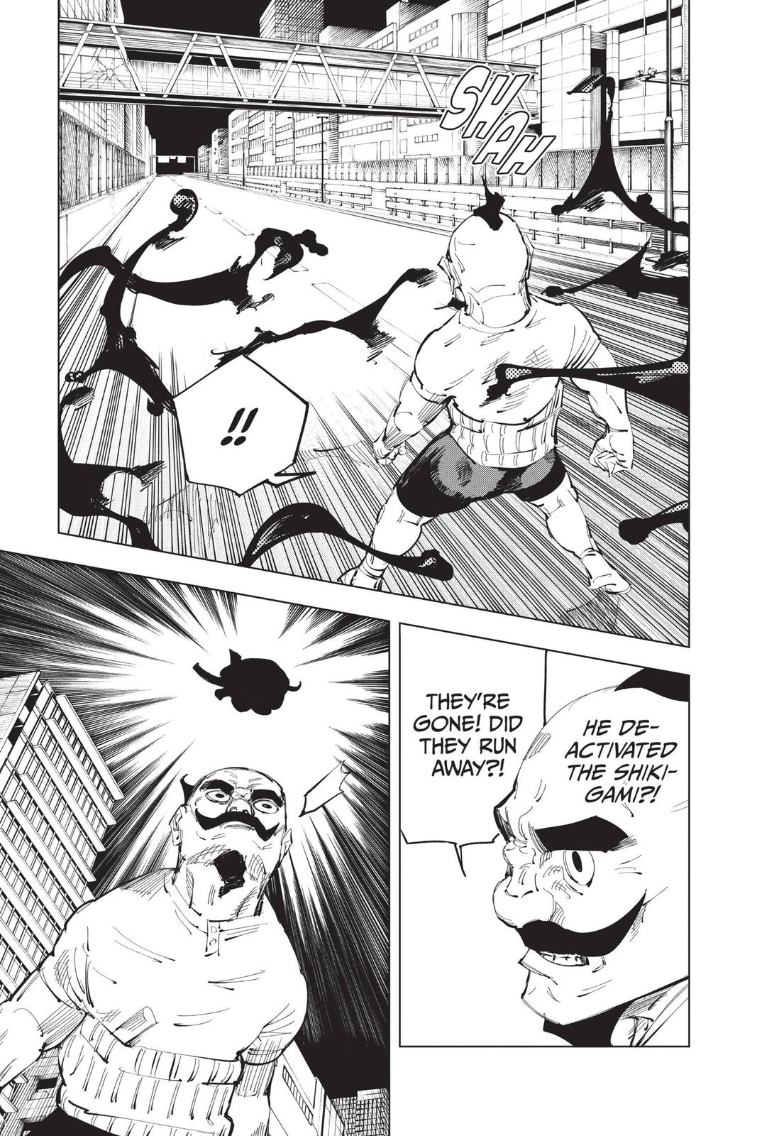 Jujutsu Kaisen Manga Chapter 97 page 5 - The Shibuya Incident, Part 15 scene