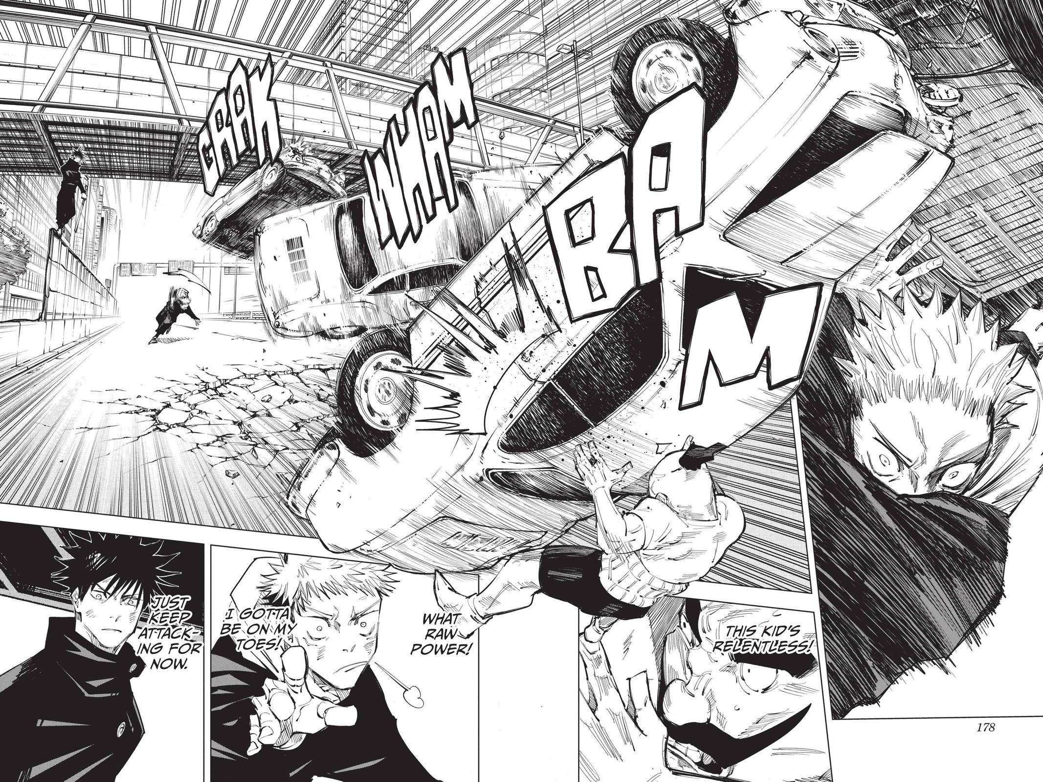 Jujutsu Kaisen Manga Chapter 97 page 8 - The Shibuya Incident, Part 15 scene
