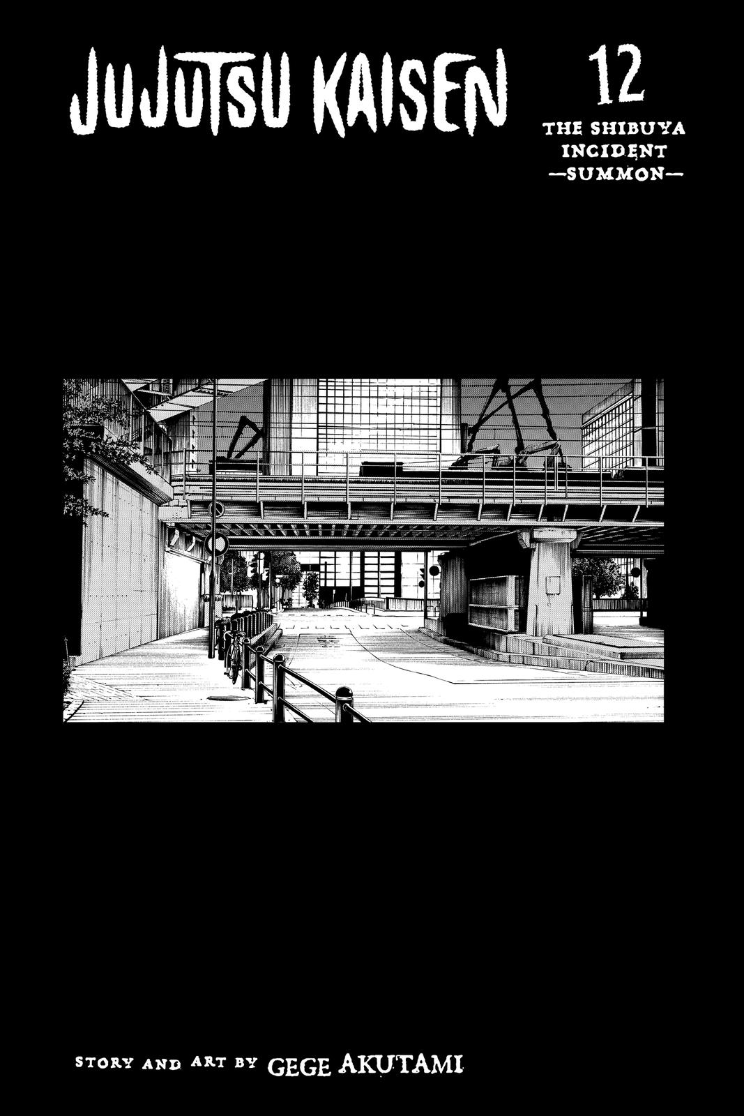 Jujutsu Kaisen Manga Chapter 98 page 4 - The Shibuya Incident, Part 16 scene